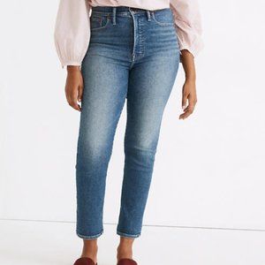 Madewell The Perfect Vintage High Rise Jeans: Melgrove Wash Size 28